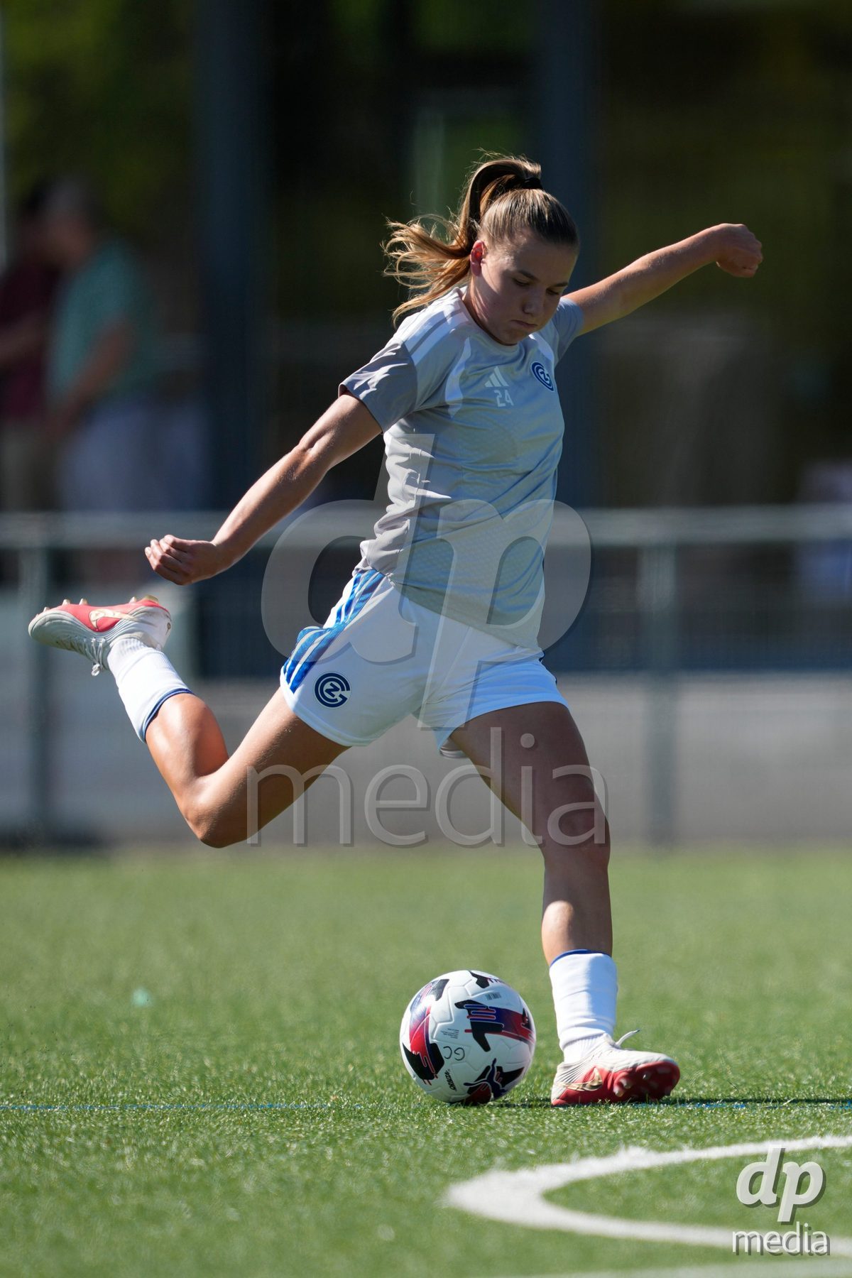 Schweiz: AXA Women's Super League 2026/2027, FC Aarau Frauen vs GC Frauenfussball - Sportanlage Schachen, Aarau: Giulia Looser (24 Grasshoppers)