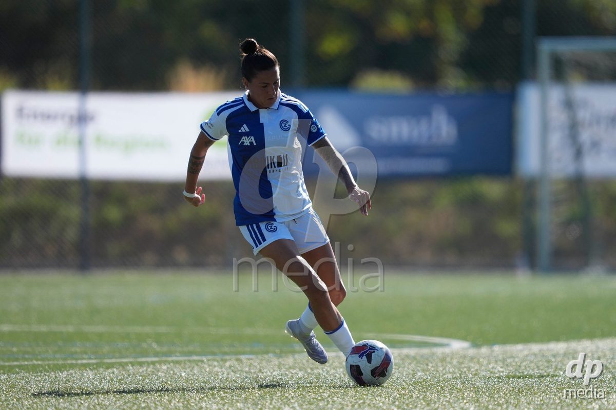 Schweiz: AXA Women's Super League 2026/2027, FC Aarau Frauen vs GC Frauenfussball - Sportanlage Schachen, Aarau: Melanie Müller - Melanie Muller (27 Grasshoppers)