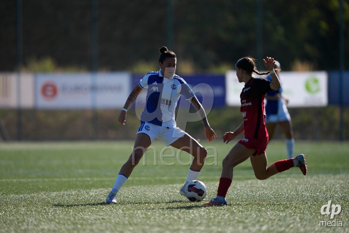 Schweiz: AXA Women's Super League 2026/2027, FC Aarau Frauen vs GC Frauenfussball - Sportanlage Schachen, Aarau: Melanie Müller - Melanie Muller (27 Grasshoppers)