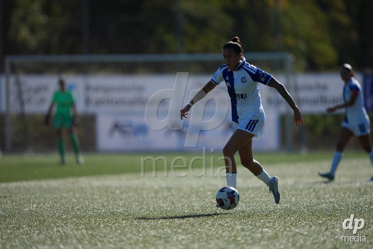 Schweiz: AXA Women's Super League 2026/2027, FC Aarau Frauen vs GC Frauenfussball - Sportanlage Schachen, Aarau: Melanie Müller - Melanie Muller (27 Grasshoppers)
