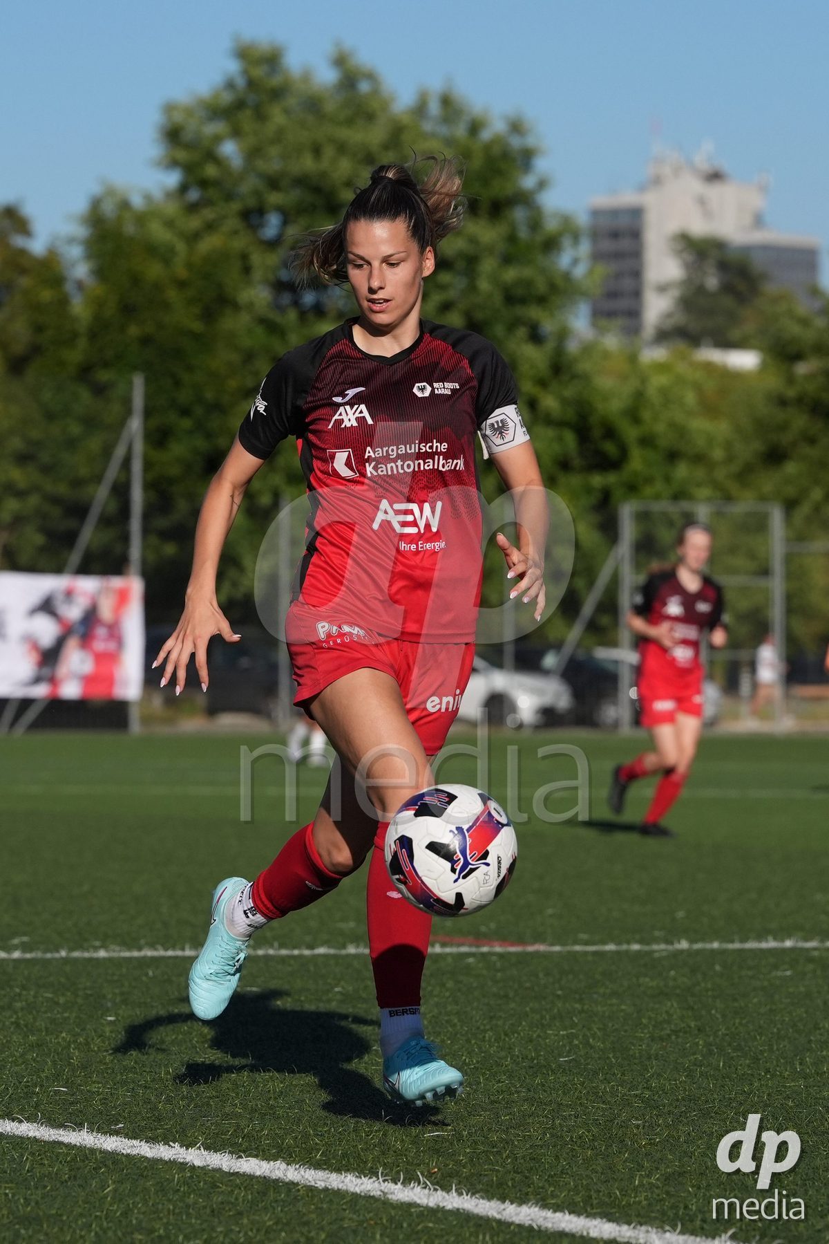 Schweiz: AXA Women's Super League 2026/2027, FC Aarau Frauen vs GC Frauenfussball - Sportanlage Schachen, Aarau: Celia Hofer (27 FC Aarau)
