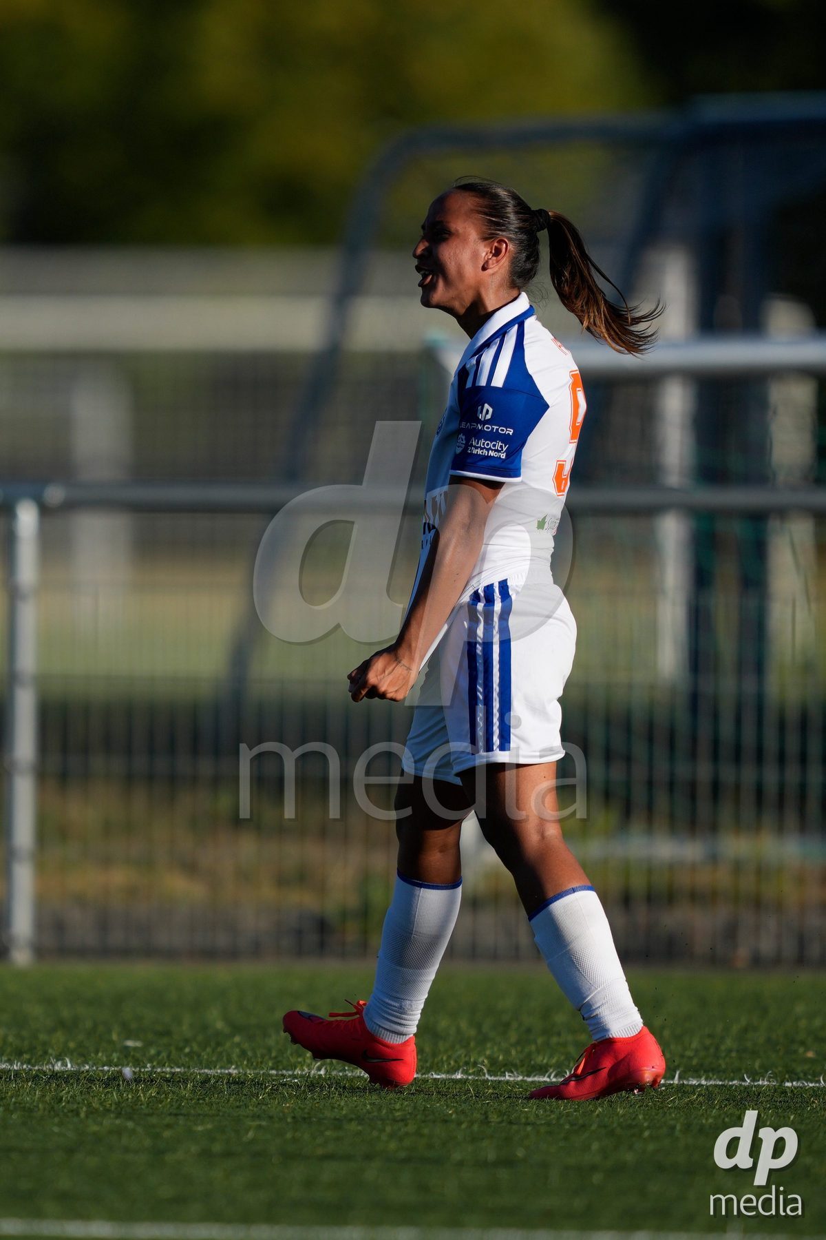 Schweiz: AXA Women's Super League 2026/2027, FC Aarau Frauen vs GC Frauenfussball - Sportanlage Schachen, Aarau: Dalila Belen Ippolito (90 Grasshoppers) jubelt nach ihrem Tor