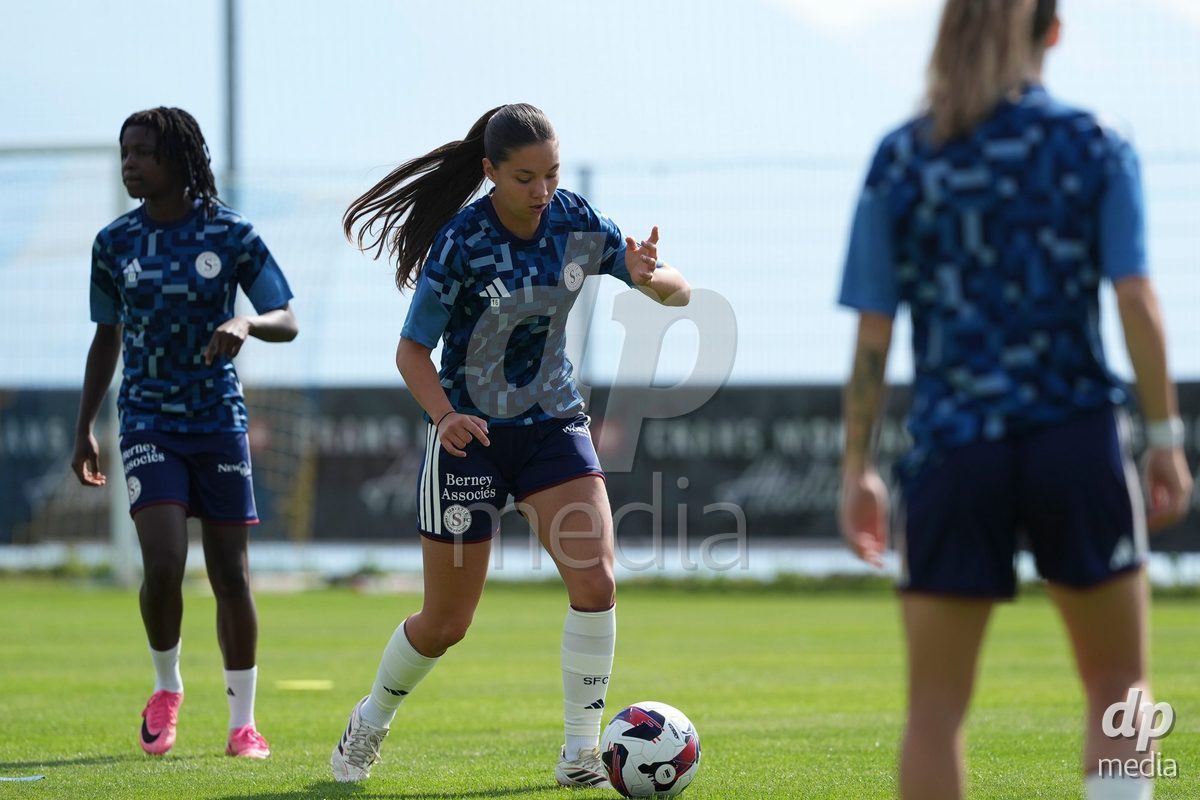 Crans-Montana, Switzerland - July 25: Lea Magali Sergeant-huet (16 SFCCF) during the AXA Women's Super League match between Servette FC Chenois Feminin and FC Sion Feminin at Stade du Christ-Roi on July 25, 2026 in Crans-Montana, Switzerland.