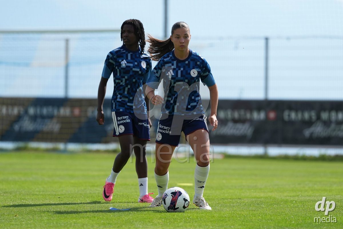 Crans-Montana, Switzerland - July 25: Lea Magali Sergeant-huet (16 SFCCF) during the AXA Women's Super League match between Servette FC Chenois Feminin and FC Sion Feminin at Stade du Christ-Roi on July 25, 2026 in Crans-Montana, Switzerland.