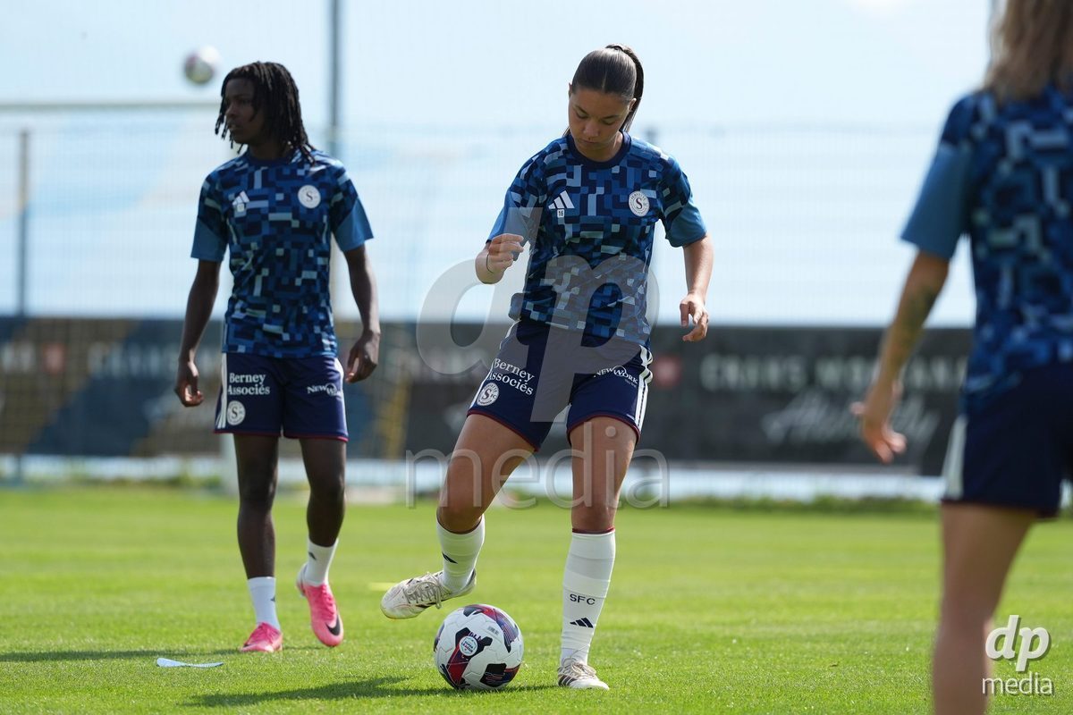 Crans-Montana, Switzerland - July 25: Lea Magali Sergeant-huet (16 SFCCF) during the AXA Women's Super League match between Servette FC Chenois Feminin and FC Sion Feminin at Stade du Christ-Roi on July 25, 2026 in Crans-Montana, Switzerland.