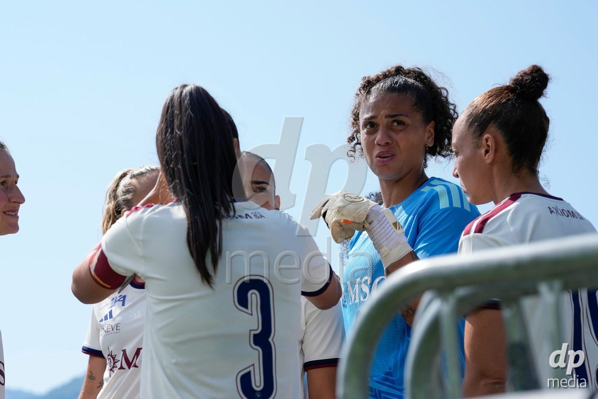 Crans-Montana, Switzerland - July 25: Weimar Jacintha Anouchka (13 SFCCF) during the AXA Women's Super League match between Servette FC Chenois Feminin and FC Sion Feminin at Stade du Christ-Roi on July 25, 2026 in Crans-Montana, Switzerland.