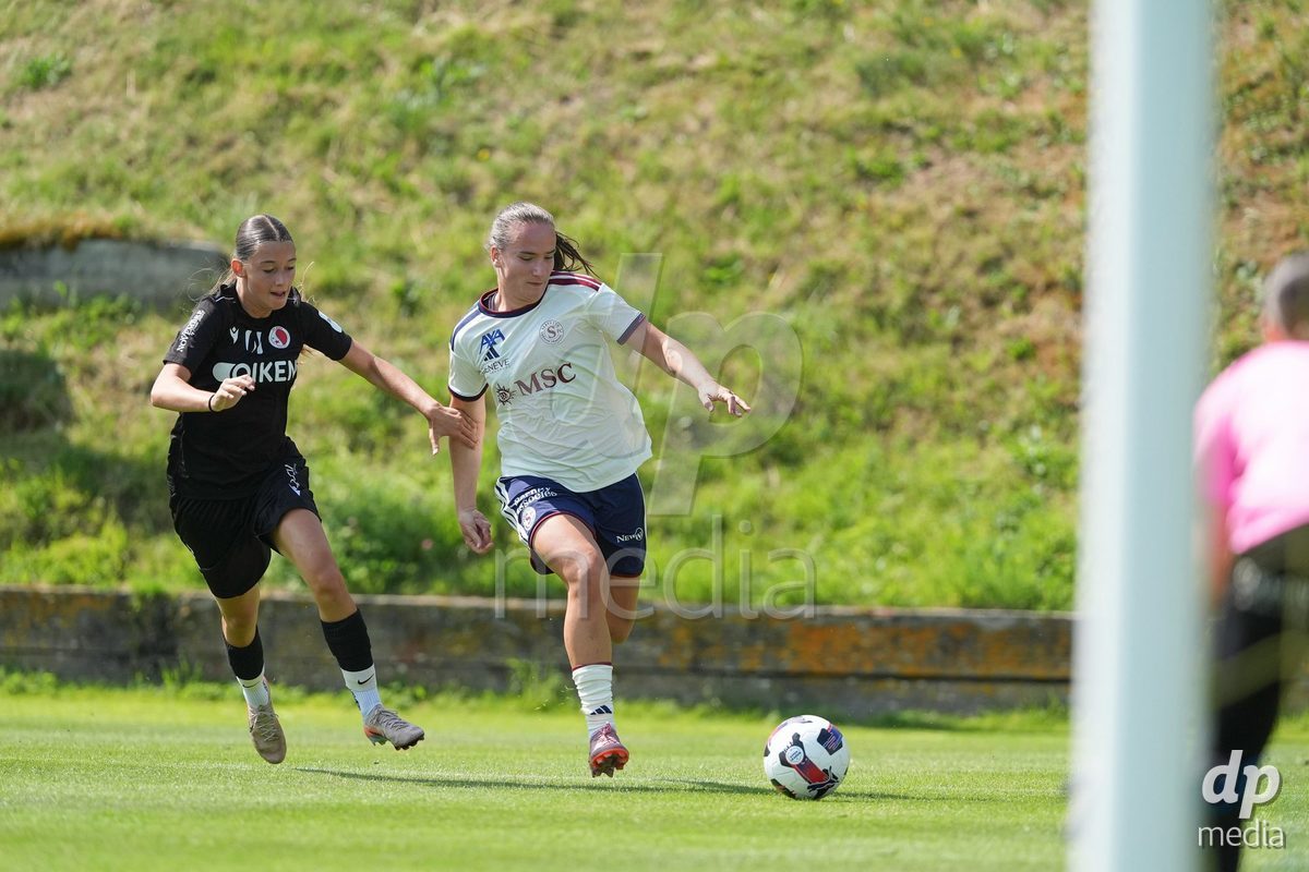 Crans-Montana, Switzerland - July 25: Magdalena Izabela Sobal (11 SFCCF) during the AXA Women's Super League match between Servette FC Chenois Feminin and FC Sion Feminin at Stade du Christ-Roi on July 25, 2026 in Crans-Montana, Switzerland.