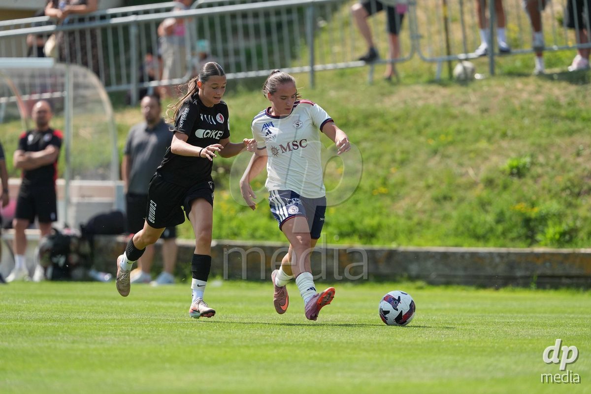 Crans-Montana, Switzerland - July 25: Magdalena Izabela Sobal (11 SFCCF) during the AXA Women's Super League match between Servette FC Chenois Feminin and FC Sion Feminin at Stade du Christ-Roi on July 25, 2026 in Crans-Montana, Switzerland.