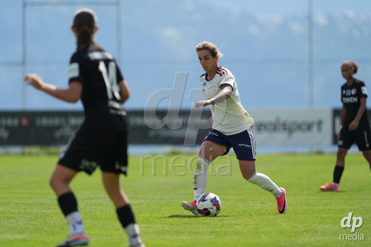 Crans-Montana, Switzerland - July 25: Andonova Natasha (7 SFCCF) during the AXA Women's Super League match between Servette FC Chenois Feminin and FC Sion Feminin at Stade du Christ-Roi on July 25, 2026 in Crans-Montana, Switzerland.