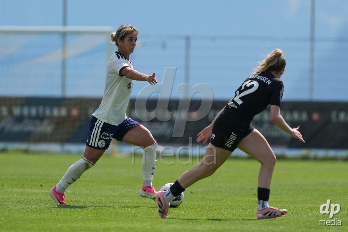 Crans-Montana, Switzerland - July 25: Andonova Natasha (7 SFCCF) during the AXA Women's Super League match between Servette FC Chenois Feminin and FC Sion Feminin at Stade du Christ-Roi on July 25, 2026 in Crans-Montana, Switzerland.