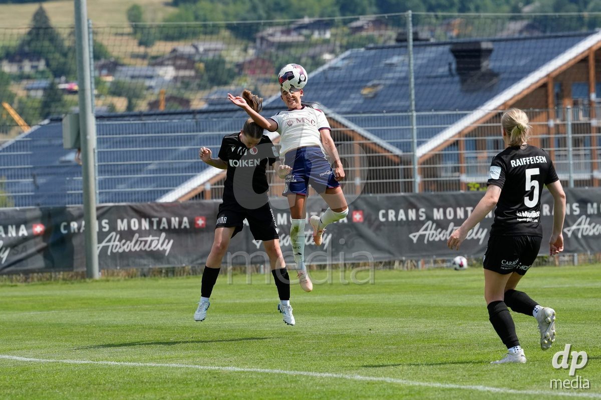 Crans-Montana, Switzerland - July 25: {faceTag} during the AXA Women's Super League match between Servette FC Chenois Feminin and FC Sion Feminin at Stade du Christ-Roi on July 25, 2026 in Crans-Montana, Switzerland.