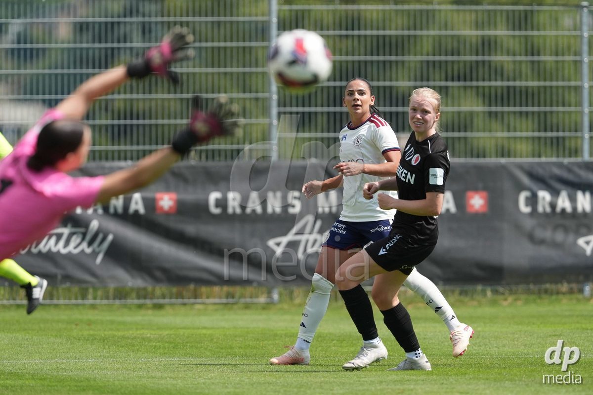 Crans-Montana, Switzerland - July 25: Terchoun Meriame (25 SFCCF) during the AXA Women's Super League match between Servette FC Chenois Feminin and FC Sion Feminin at Stade du Christ-Roi on July 25, 2026 in Crans-Montana, Switzerland.