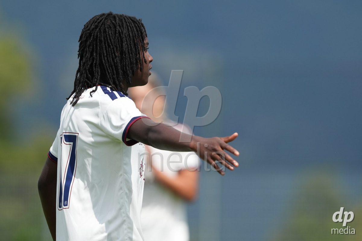 Crans-Montana, Switzerland - July 25: Garance Nein (17 SFCCF) during the AXA Women's Super League match between Servette FC Chenois Feminin and FC Sion Feminin at Stade du Christ-Roi on July 25, 2026 in Crans-Montana, Switzerland.