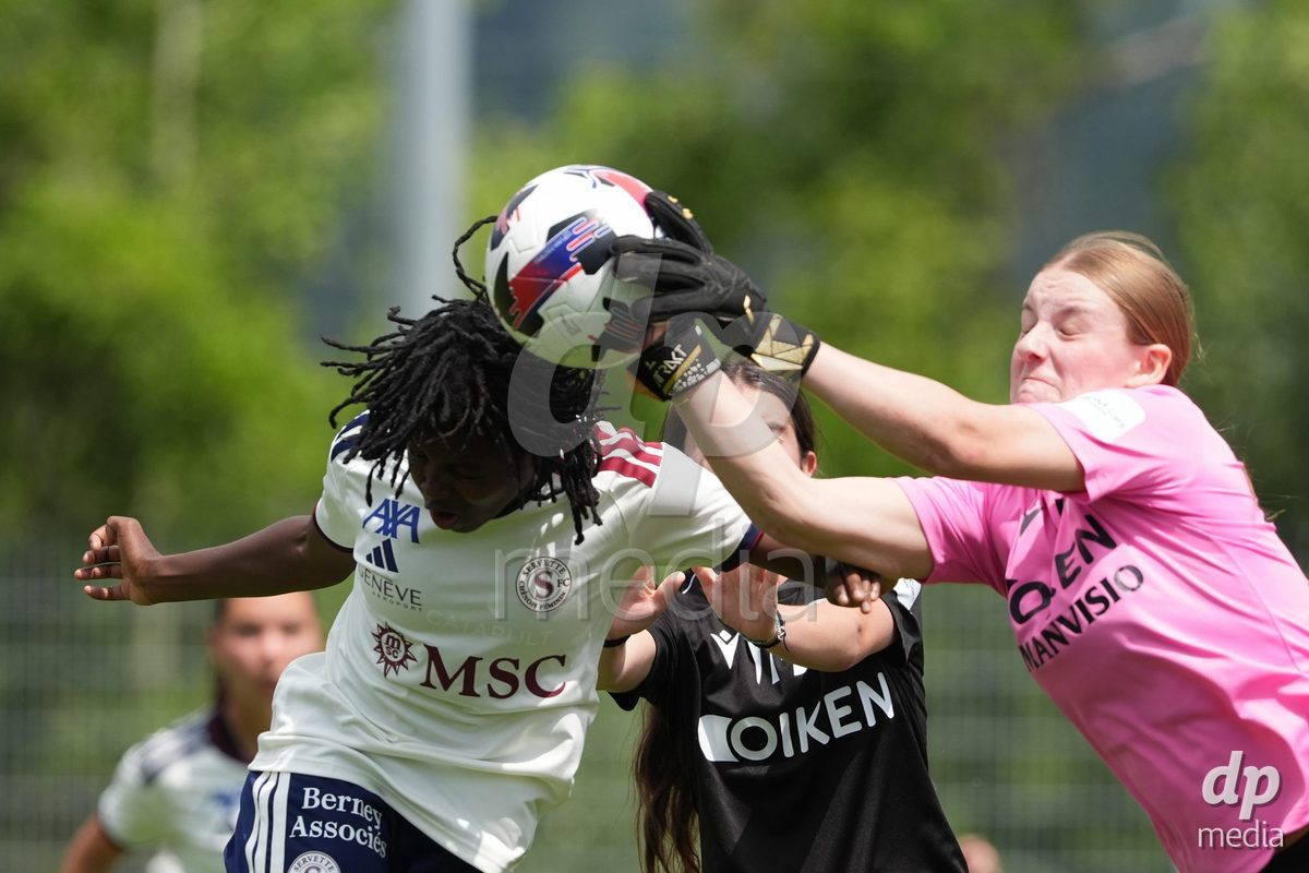 Crans-Montana, Switzerland - July 25: Garance Nein (17 SFCCF) during the AXA Women's Super League match between Servette FC Chenois Feminin and FC Sion Feminin at Stade du Christ-Roi on July 25, 2026 in Crans-Montana, Switzerland.