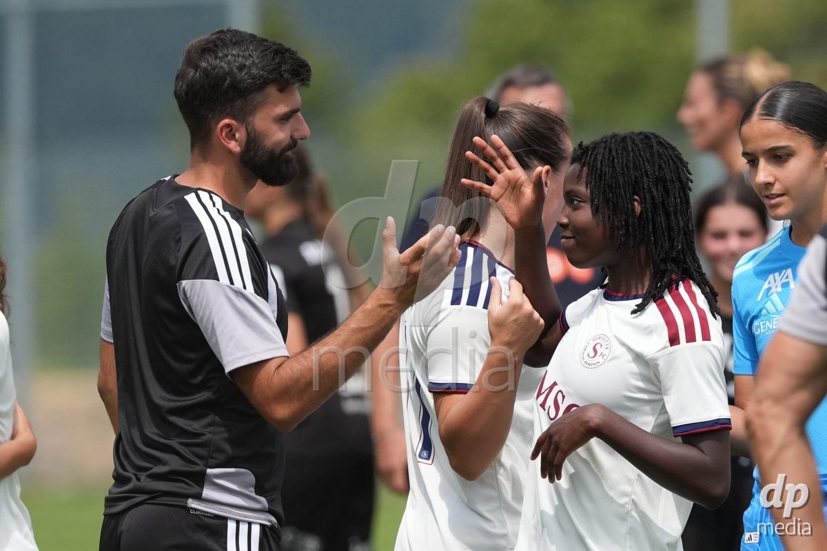 Crans-Montana, Switzerland - July 25: Garance Nein (17 SFCCF) after the AXA Women's Super League match between Servette FC Chenois Feminin and FC Sion Feminin at Stade du Christ-Roi on July 25, 2026 in Crans-Montana, Switzerland.