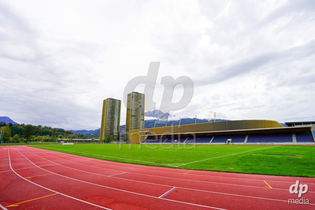 Luzern, Switzerland - August 28: General view outside the stadium prior to the AXA Women's Super League match between FC Luzern and FC St. Gallen 1879 at thermoplan arena on August 28, 2026 in Luzern, Switzerland.
