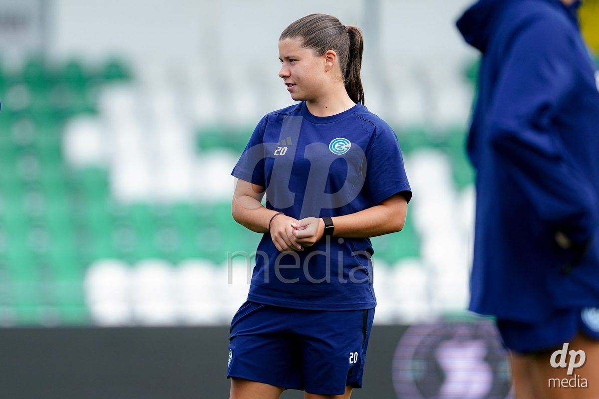 Yverdon-les-Bains, Switzerland - August 29: Players of GC Frauenfussball arrival prior to the AXA Women's Super League match between FC Yverdon Women and GC Frauenfussball at Stade Municipal on August 29, 2026 in Yverdon-les-Bains, Switzerland.