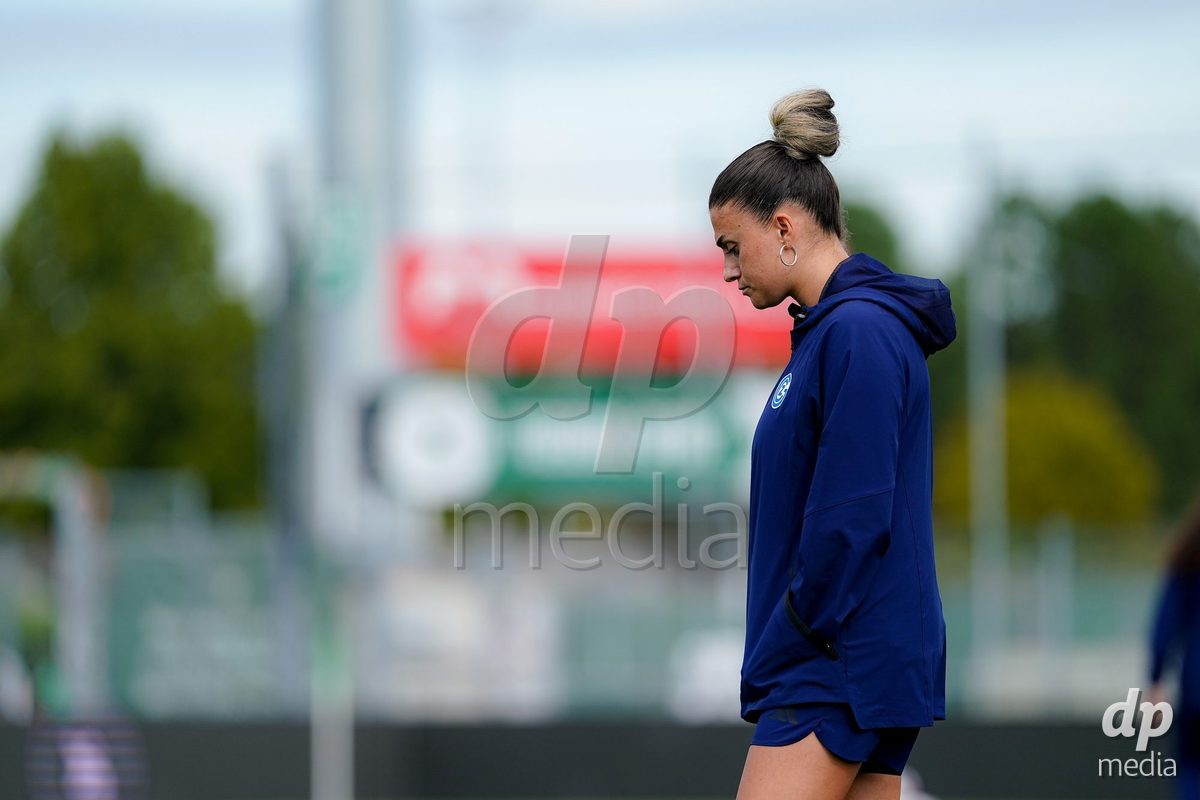 Yverdon-les-Bains, Switzerland - August 29: Players of GC Frauenfussball arrival prior to the AXA Women's Super League match between FC Yverdon Women and GC Frauenfussball at Stade Municipal on August 29, 2026 in Yverdon-les-Bains, Switzerland.