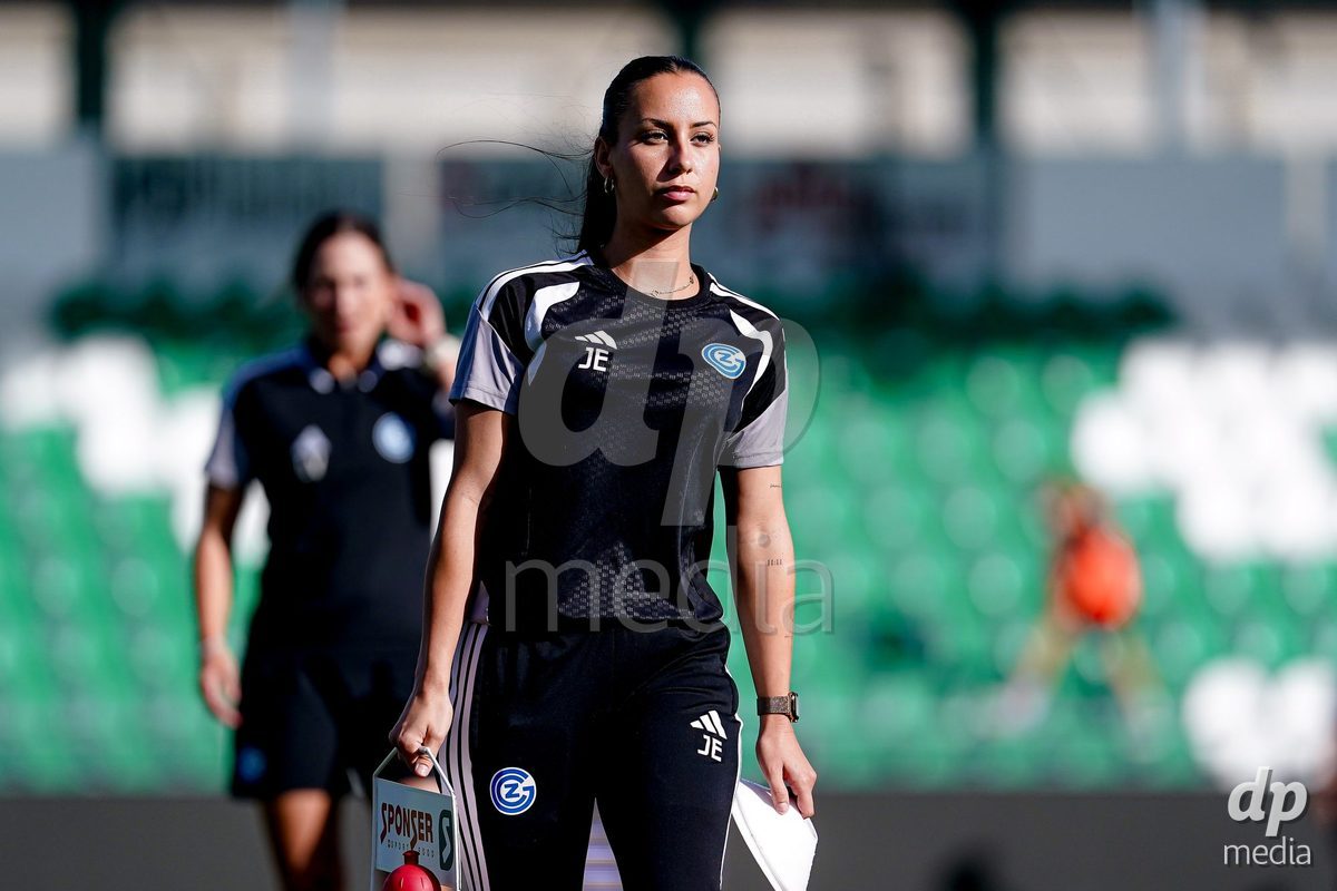 Yverdon-les-Bains, Switzerland - August 29: GC Frauenfussball staff during the AXA Women's Super League match between FC Yverdon Women and GC Frauenfussball at Stade Municipal on August 29, 2026 in Yverdon-les-Bains, Switzerland.