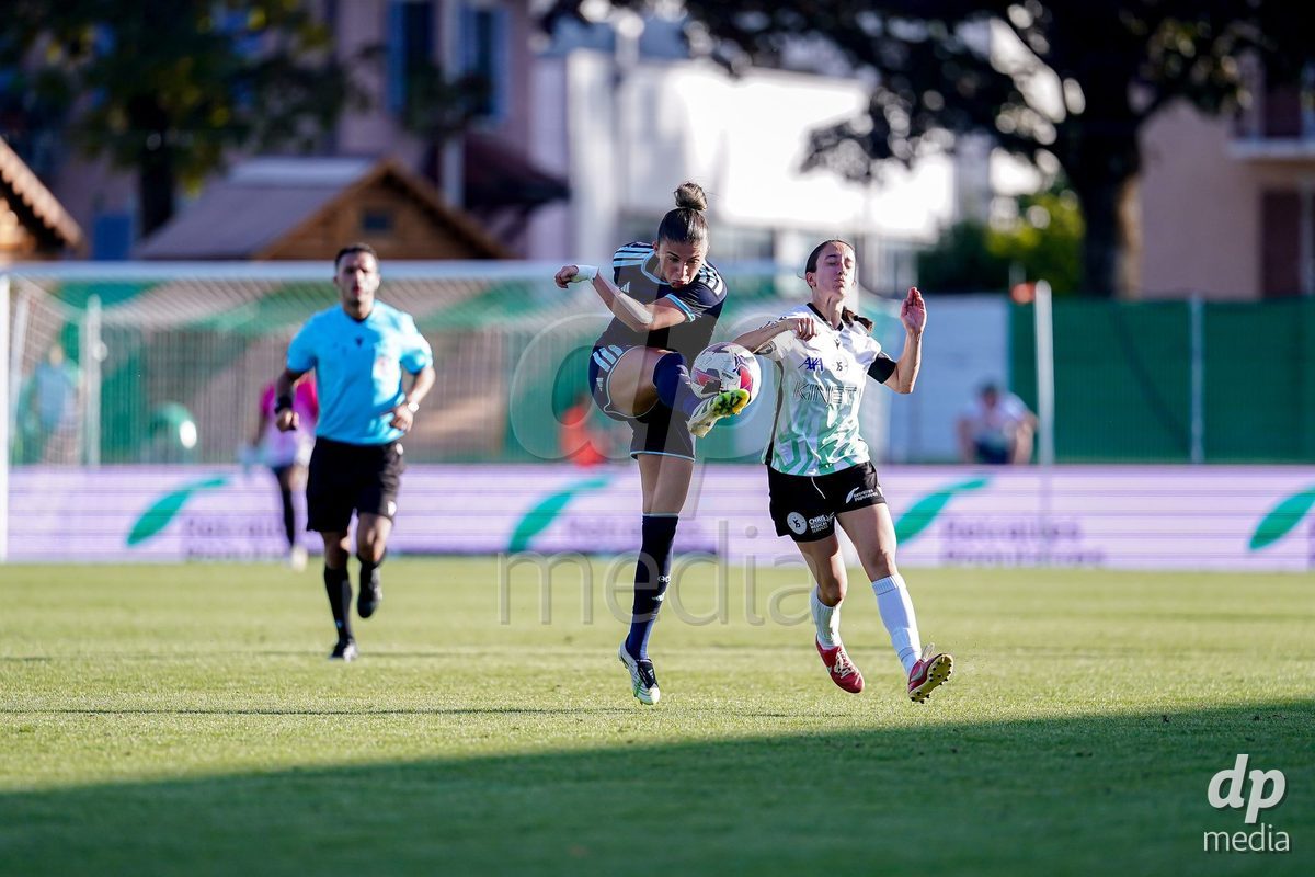 Yverdon-les-Bains, Switzerland - August 29: Viola Avduli of GC Frauenfussball (L) battle for the ball during the AXA Women's Super League match between FC Yverdon Women and GC Frauenfussball at Stade Municipal on August 29, 2026 in Yverdon-les-Bains, Switzerland.