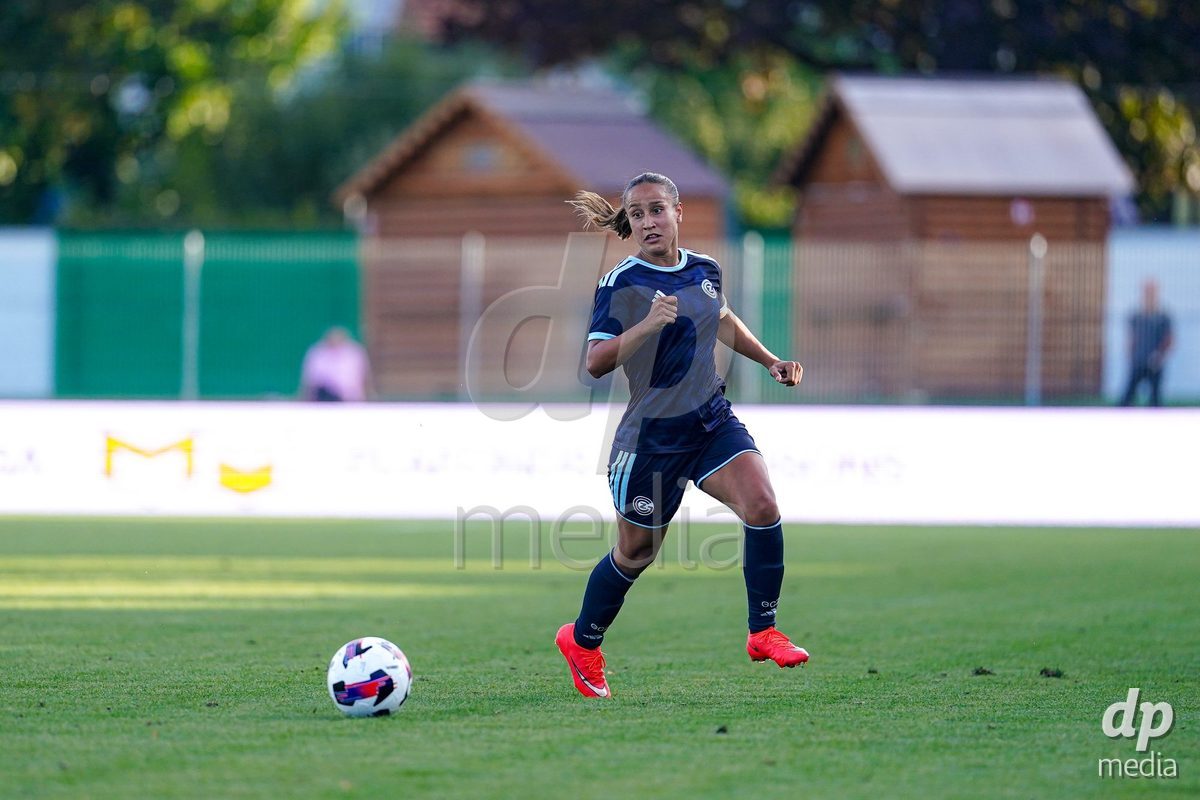 Yverdon-les-Bains, Switzerland - August 29: Dalila Belen Ippolito of GC Frauenfussball in action during the AXA Women's Super League match between FC Yverdon Women and GC Frauenfussball at Stade Municipal on August 29, 2026 in Yverdon-les-Bains, Switzerland.