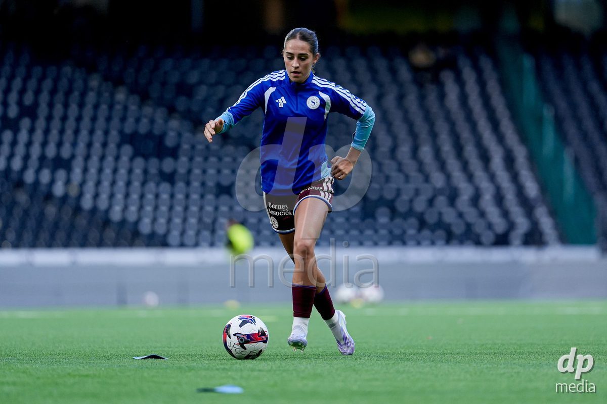 Switzerland: AXA Womens Super League 2026/27, BSC YB Frauen vs Servette FC Chenois Feminin - Wankdorf Stadium, Bern: Amina Muratovic (Amina MuratoviÄ) (23 Servette FC Chenois Feminin) warming up
