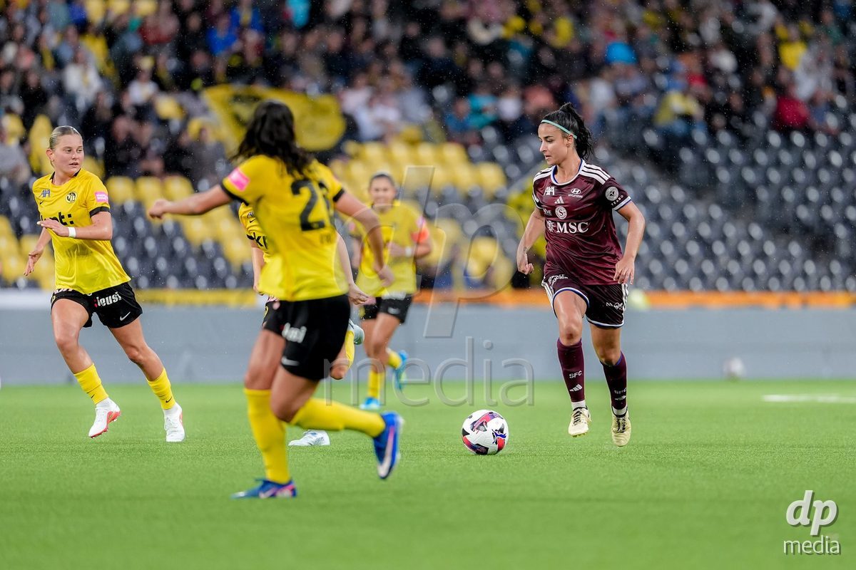 Switzerland: AXA Womens Super League 2026/27, BSC YB Frauen vs Servette FC Chenois Feminin - Wankdorf Stadium, Bern: Paola Hernandez (Paola Hernández) (6 Servette FC Chenois Feminin) in action.