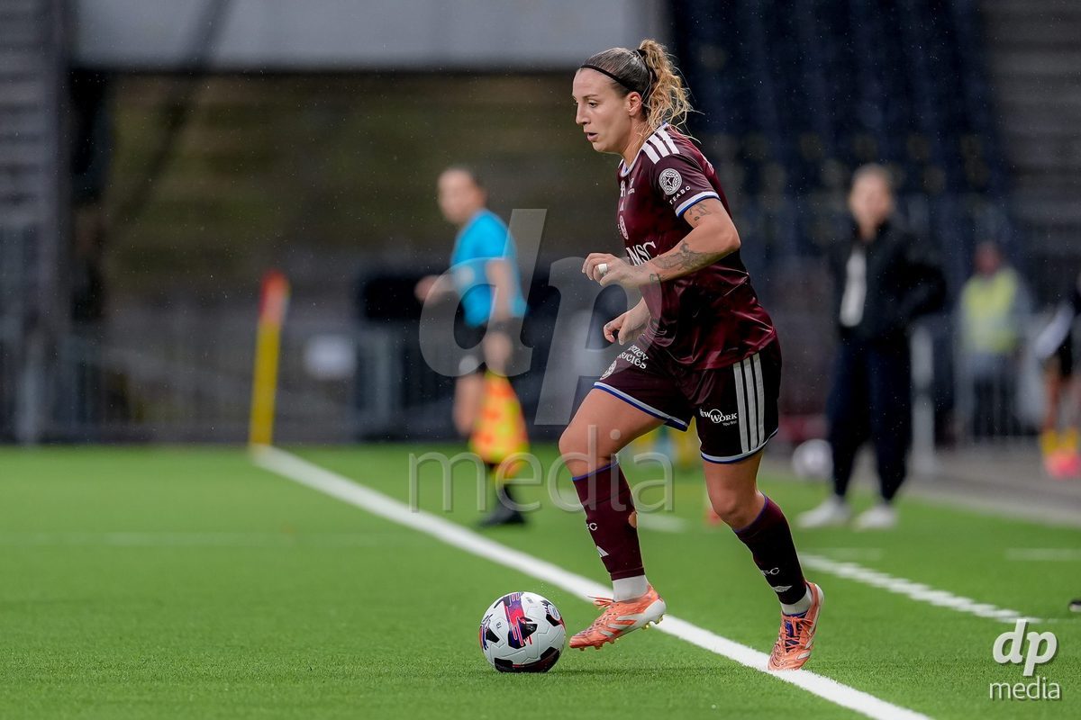 Switzerland: AXA Womens Super League 2026/27, BSC YB Frauen vs Servette FC Chenois Feminin - Wankdorf Stadium, Bern: Gloria Marinelli (9 Servette FC Chenois Feminin) in action.