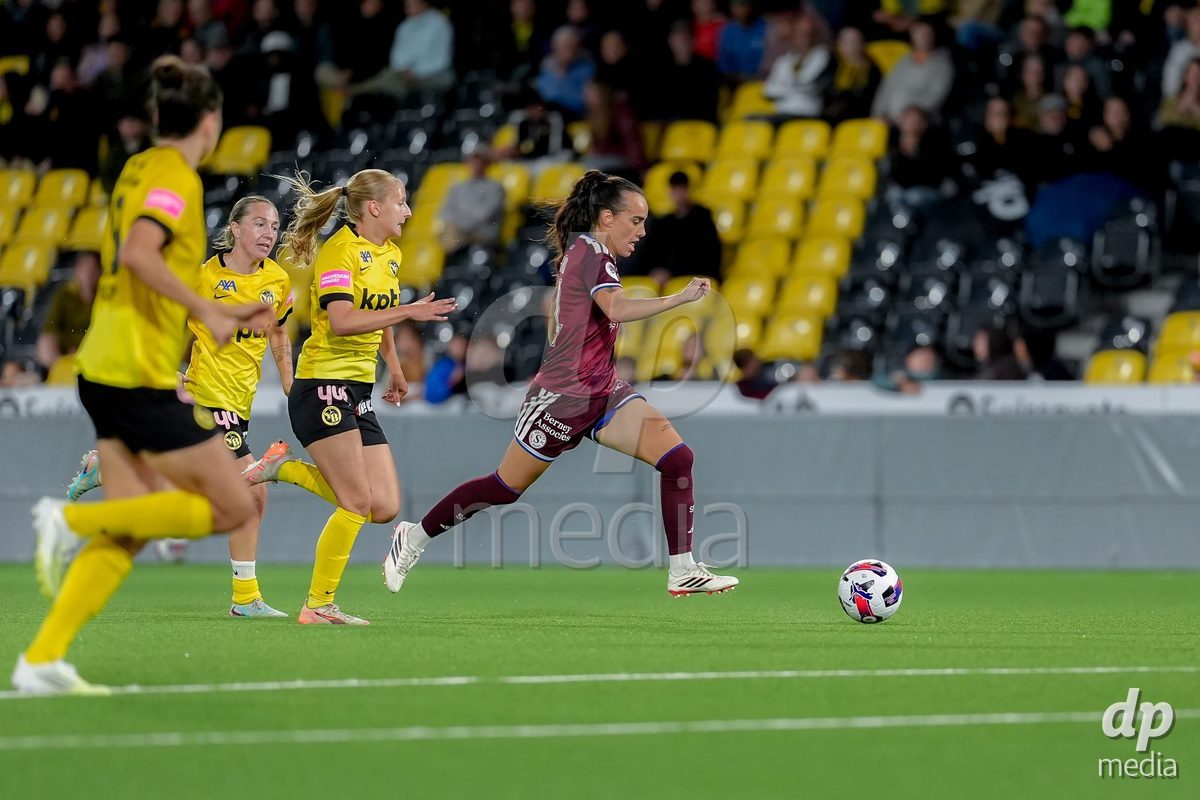 Switzerland: AXA Womens Super League 2026/27, BSC YB Frauen vs Servette FC Chenois Feminin - Wankdorf Stadium, Bern: Joana Marchao (Joana Marchão) (24 Servette FC Chenois Feminin) in action.