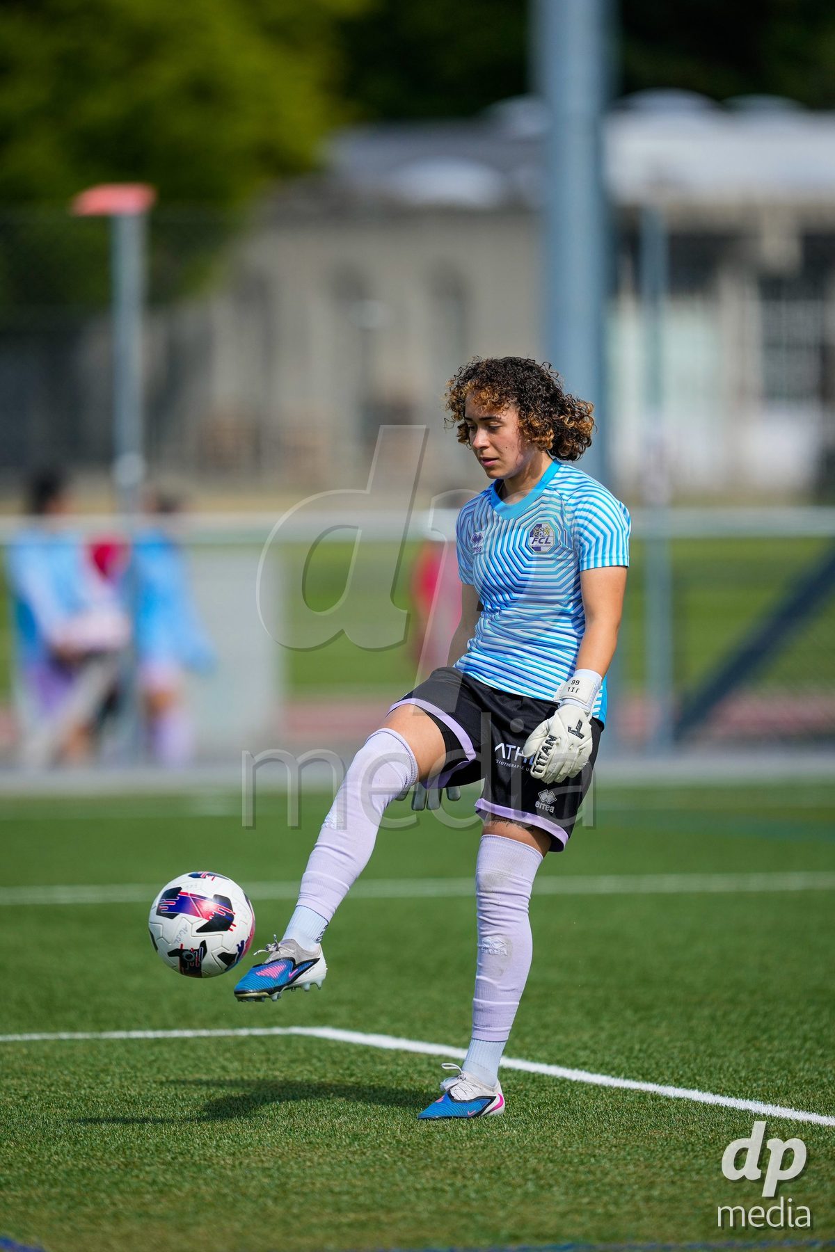 Schweiz: AXA Women's Super League 2025/26, FC Sion Feminin vs FC Luzern - Terrain Synthetique Ancien Stand, Sion: Jil Beetschen (Torhüterin 66 FCL)