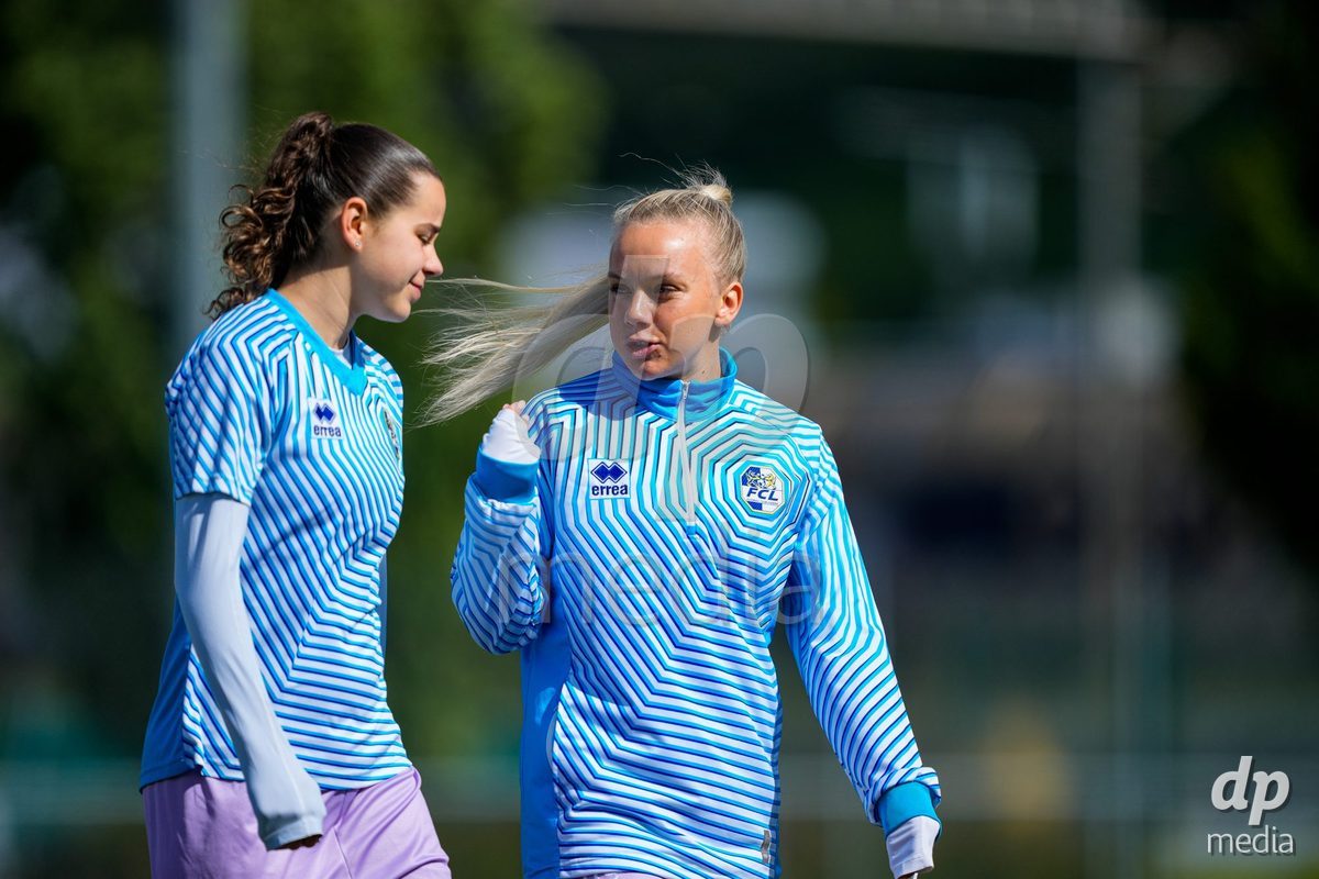 Schweiz: AXA Women's Super League 2025/26, FC Sion Feminin vs FC Luzern - Terrain Synthetique Ancien Stand, Sion: Jennie Marie Egeriis (17 FCL)