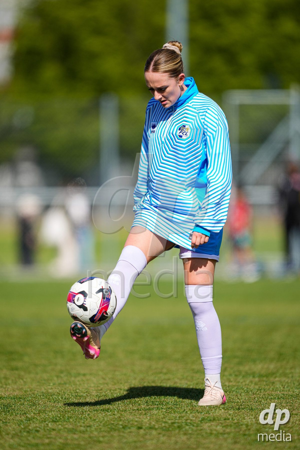 Schweiz: AXA Women's Super League 2025/26, FC Sion Feminin vs FC Luzern - Terrain Synthetique Ancien Stand, Sion: Chantal Ruf (10 FCL)