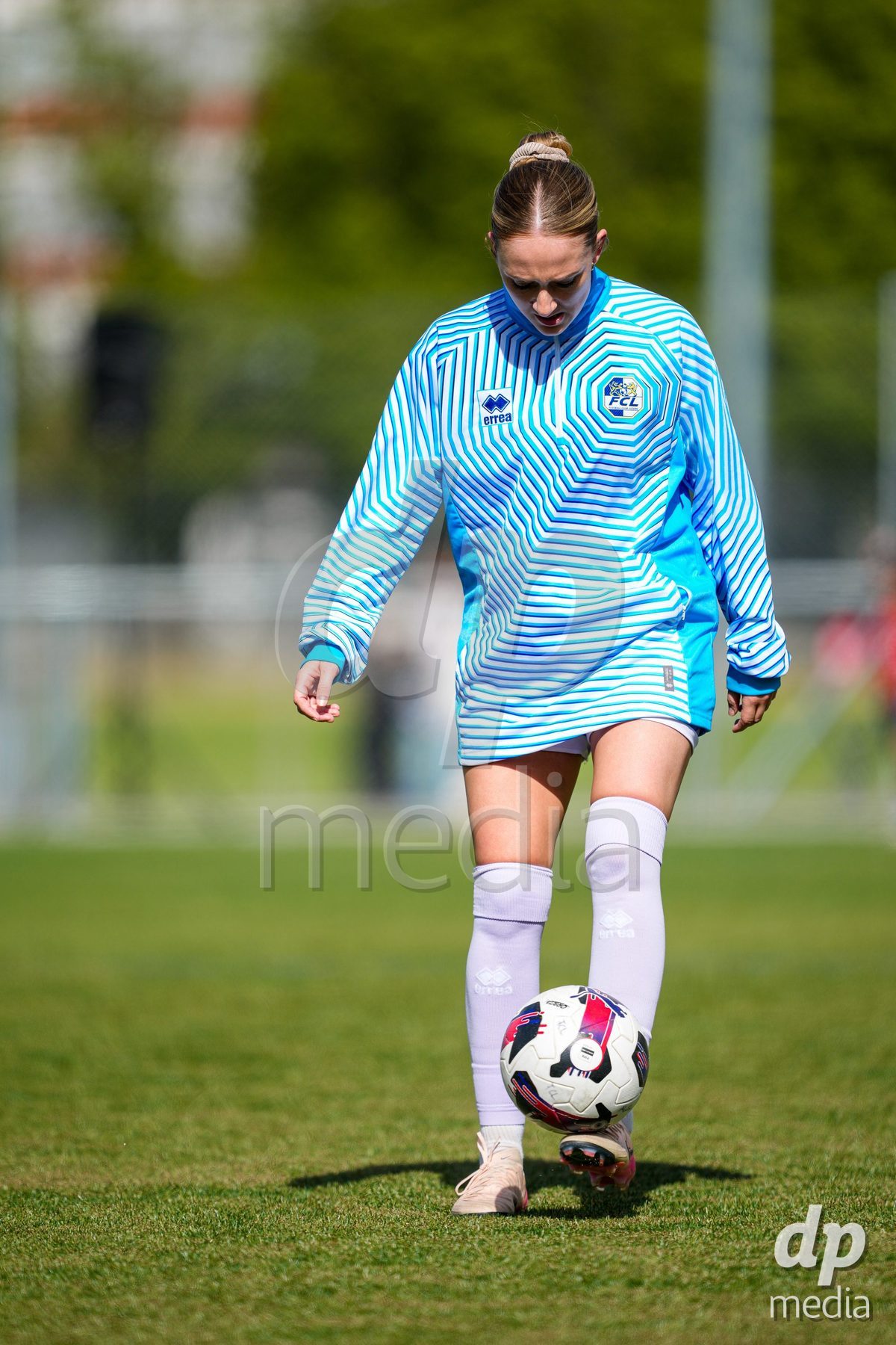 Schweiz: AXA Women's Super League 2025/26, FC Sion Feminin vs FC Luzern - Terrain Synthetique Ancien Stand, Sion: Chantal Ruf (10 FCL)