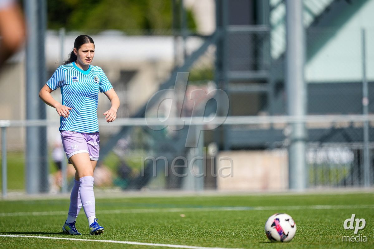 Schweiz: AXA Women's Super League 2025/26, FC Sion Feminin vs FC Luzern - Terrain Synthetique Ancien Stand, Sion: Ramona Schallberger (36 FCL)
