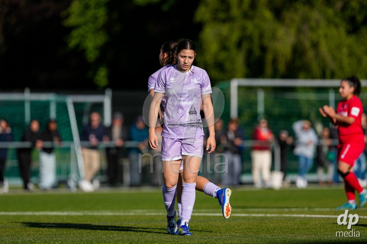 Schweiz: AXA Women's Super League 2025/26, FC Sion Feminin vs FC Luzern - Terrain Synthetique Ancien Stand, Sion: Ramona Schallberger (36 FCL)