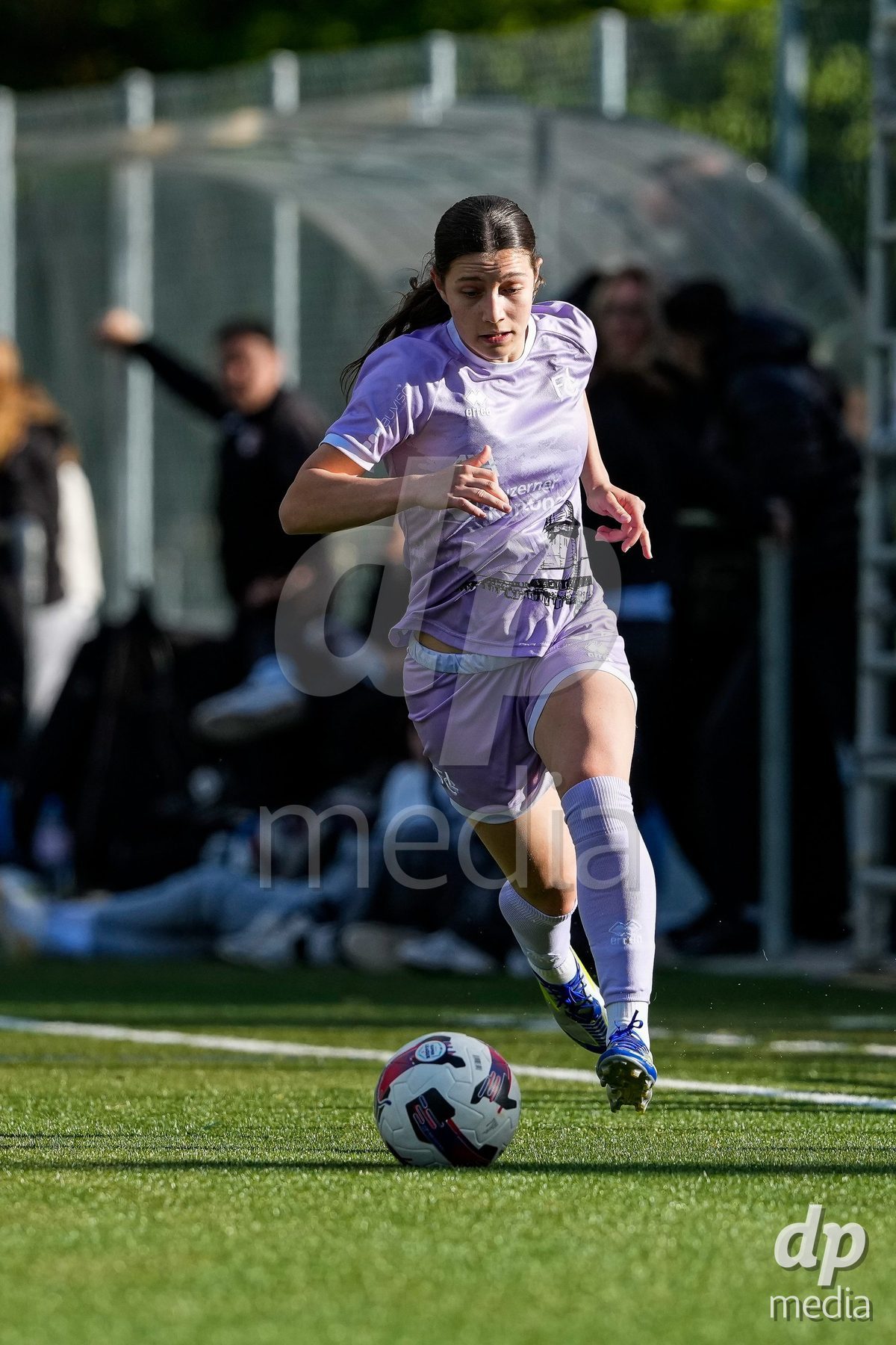 Schweiz: AXA Women's Super League 2025/26, FC Sion Feminin vs FC Luzern - Terrain Synthetique Ancien Stand, Sion: Ramona Schallberger (36 FCL)