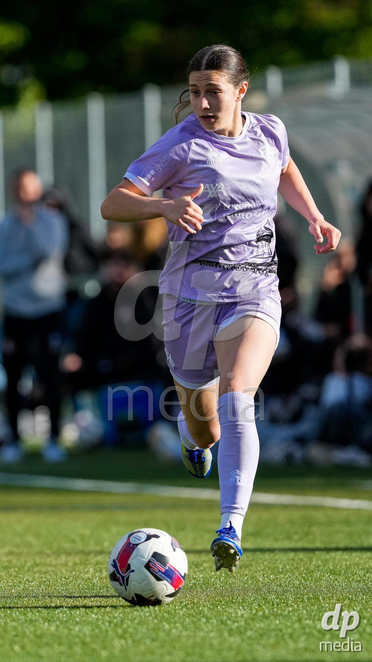 Schweiz: AXA Women's Super League 2025/26, FC Sion Feminin vs FC Luzern - Terrain Synthetique Ancien Stand, Sion: Ramona Schallberger (36 FCL)