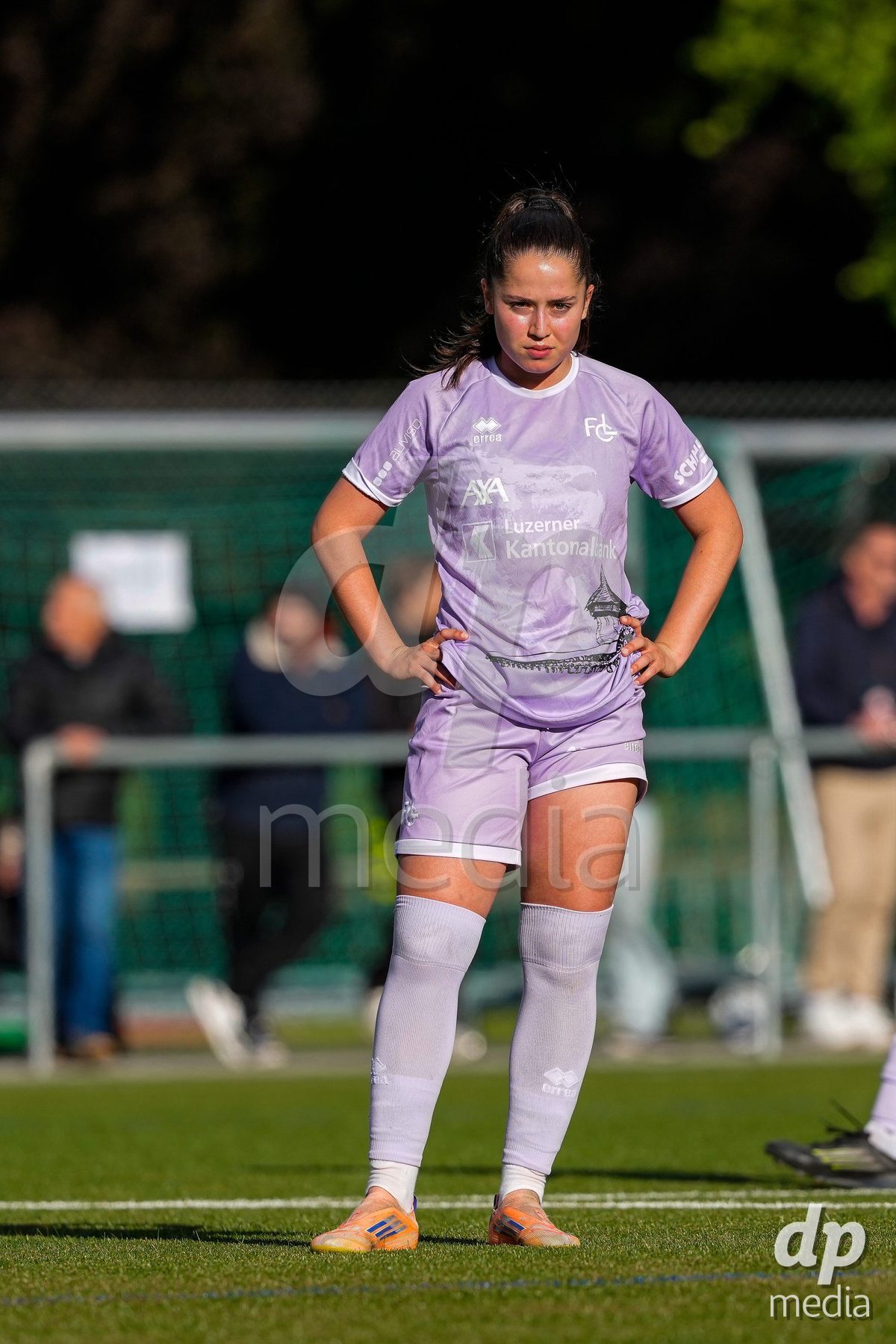 Schweiz: AXA Women's Super League 2025/26, FC Sion Feminin vs FC Luzern - Terrain Synthetique Ancien Stand, Sion: Melissa Rondalli (21 FCL)
