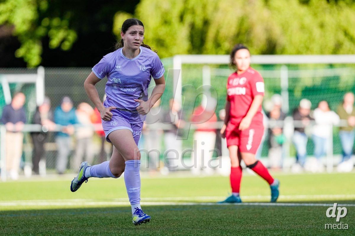 Schweiz: AXA Women's Super League 2025/26, FC Sion Feminin vs FC Luzern - Terrain Synthetique Ancien Stand, Sion: Ramona Schallberger (36 FCL)
