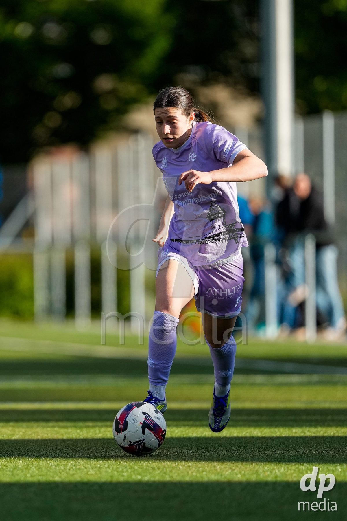 Schweiz: AXA Women's Super League 2025/26, FC Sion Feminin vs FC Luzern - Terrain Synthetique Ancien Stand, Sion: Ramona Schallberger (36 FCL)