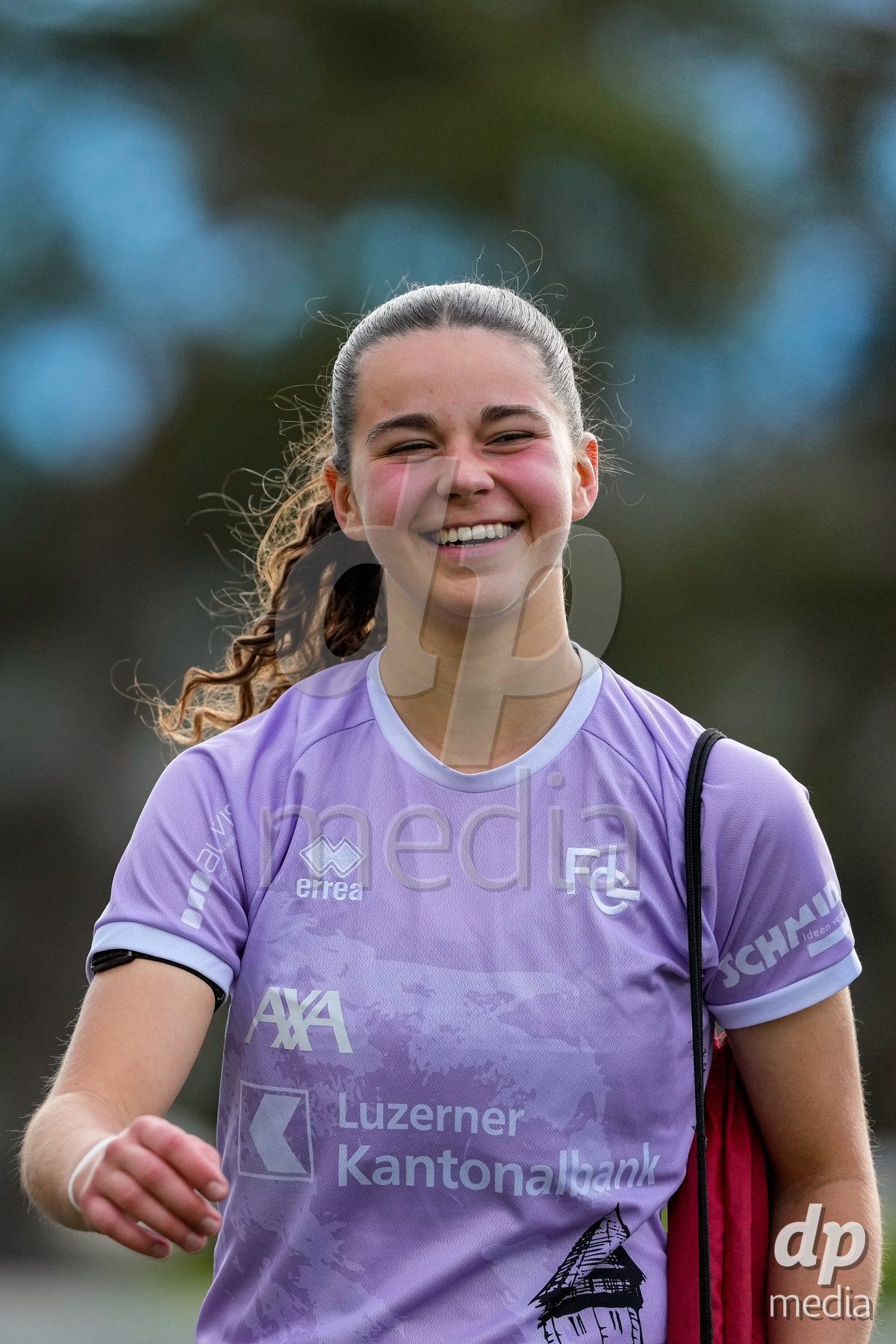 Schweiz: AXA Women's Super League 2025/26, FC Sion Feminin vs FC Luzern - Terrain Synthetique Ancien Stand, Sion: Alyssa Keller (99 FCL)