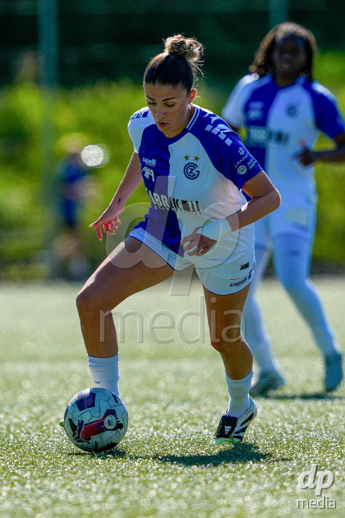 Schweiz: AXA Women's Super League 2025/26, FC Aarau Frauen vs GC Frauenfussball - Sportanlage Schachen, Aarau: Viola Avduli (23 Grasshoppers)
