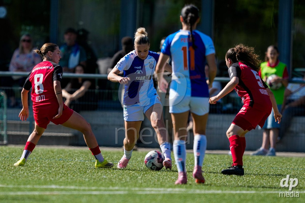 Schweiz: AXA Women's Super League 2025/26, FC Aarau Frauen vs GC Frauenfussball - Sportanlage Schachen, Aarau: