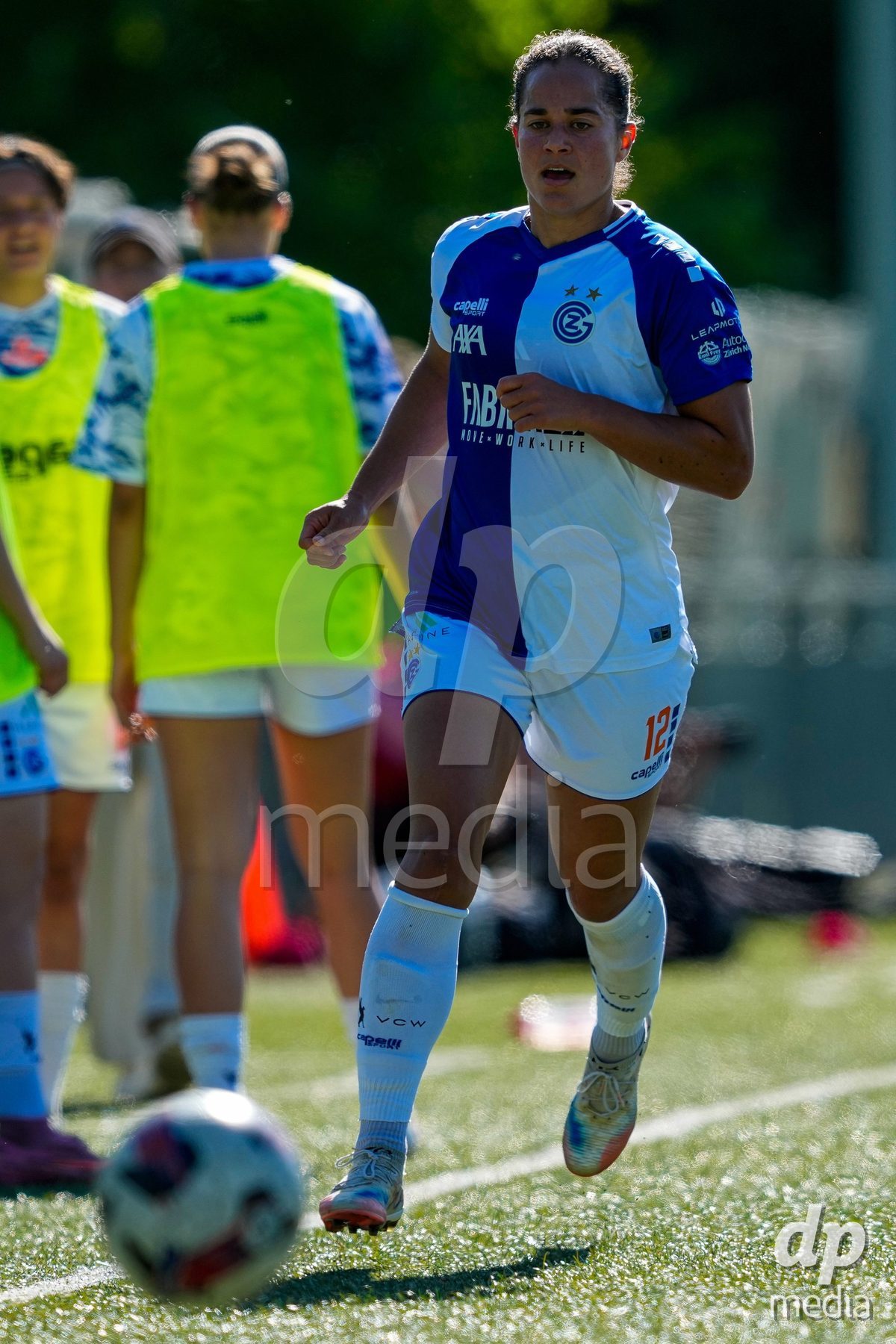 Schweiz: AXA Women's Super League 2025/26, FC Aarau Frauen vs GC Frauenfussball - Sportanlage Schachen, Aarau: Kayla Jay Mckenna (12 Grasshoppers)