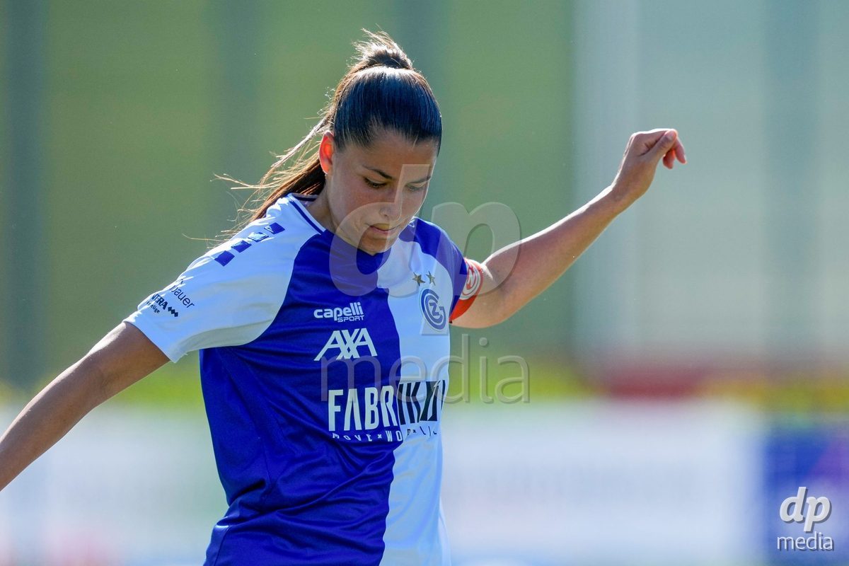 Schweiz: AXA Women's Super League 2025/26, FC Aarau Frauen vs GC Frauenfussball - Sportanlage Schachen, Aarau: Luna Lemperiere (6 Grasshoppers)