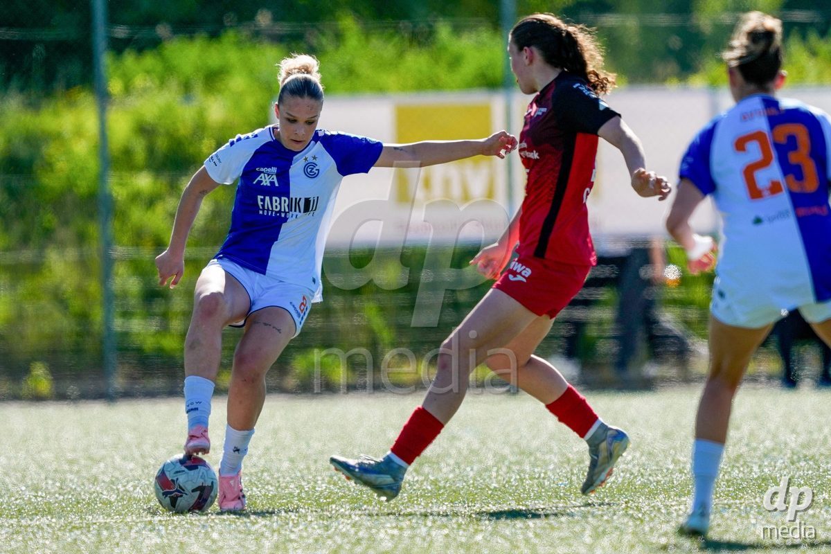 Schweiz: AXA Women's Super League 2025/26, FC Aarau Frauen vs GC Frauenfussball - Sportanlage Schachen, Aarau: Ella Ljustina (8 Grasshoppers)