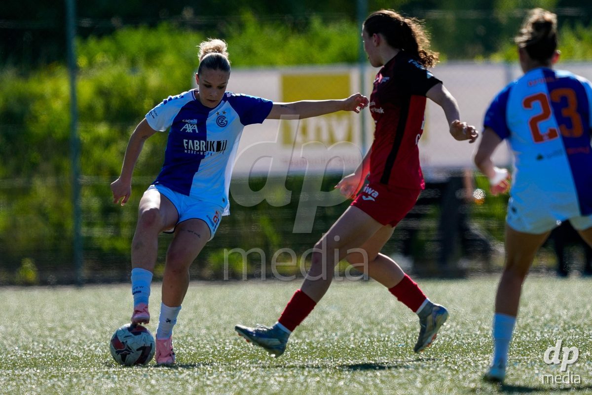 Schweiz: AXA Women's Super League 2025/26, FC Aarau Frauen vs GC Frauenfussball - Sportanlage Schachen, Aarau: Ella Ljustina (8 Grasshoppers)