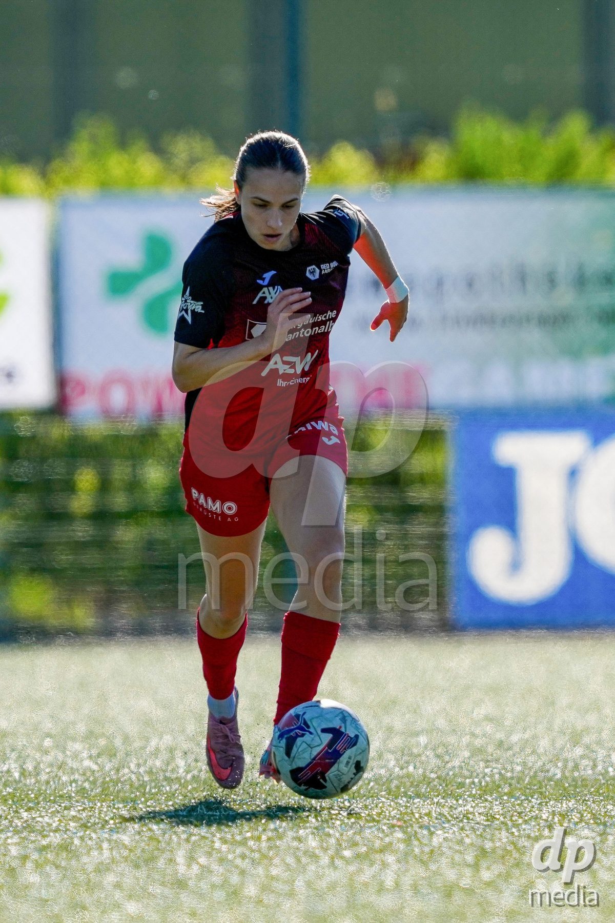 Schweiz: AXA Women's Super League 2025/26, FC Aarau Frauen vs GC Frauenfussball - Sportanlage Schachen, Aarau: Fabienne Bangerter (7 FC Aarau)