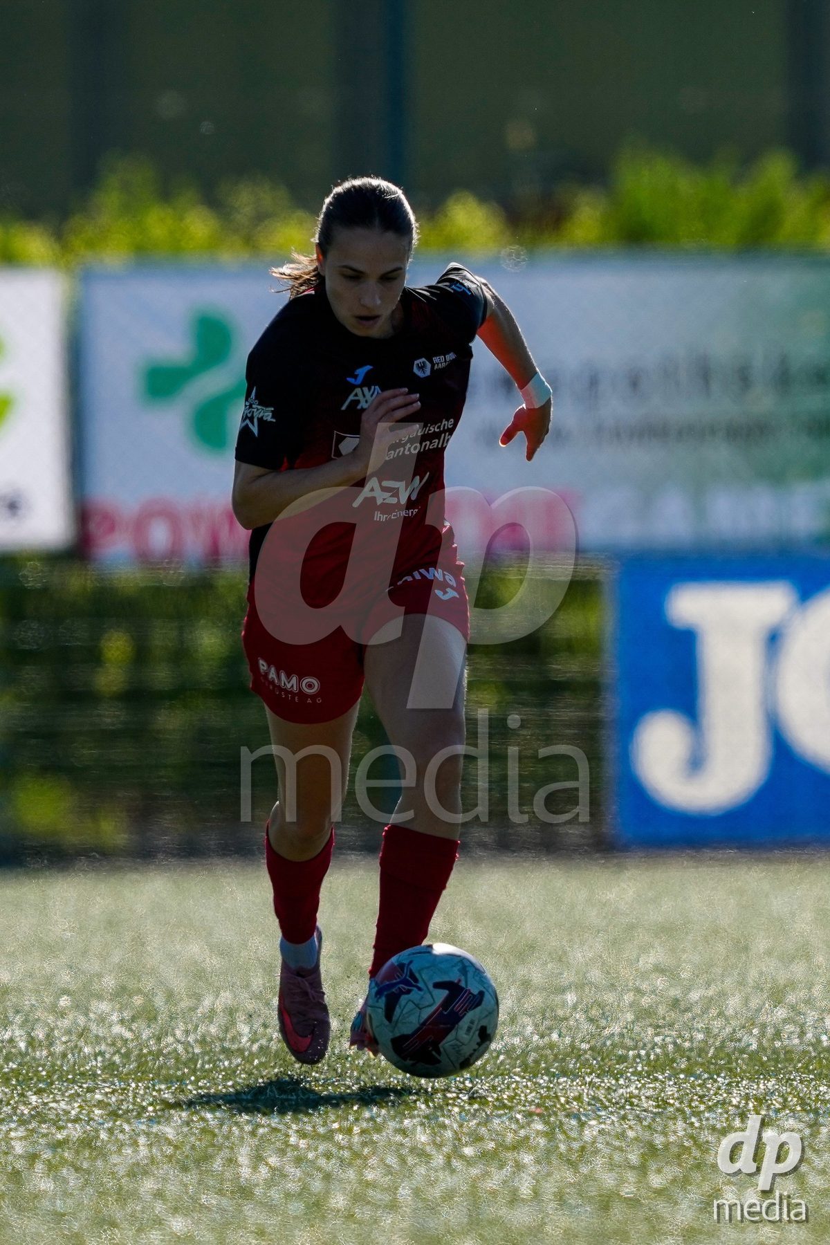 Schweiz: AXA Women's Super League 2025/26, FC Aarau Frauen vs GC Frauenfussball - Sportanlage Schachen, Aarau: Fabienne Bangerter (7 FC Aarau)