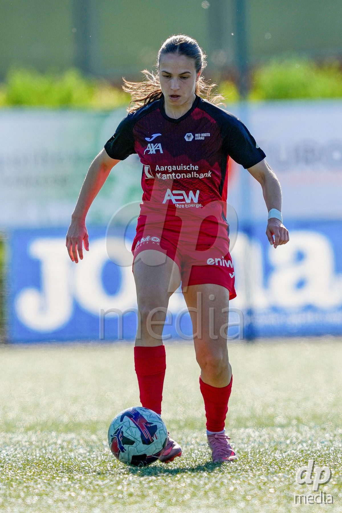 Schweiz: AXA Women's Super League 2025/26, FC Aarau Frauen vs GC Frauenfussball - Sportanlage Schachen, Aarau: Fabienne Bangerter (7 FC Aarau)